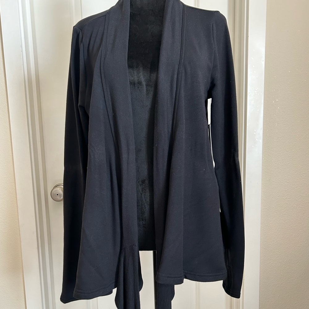 Athleta Poise Dance Wrap, Black, SIZE M, NWT